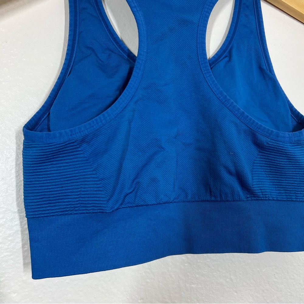 Oiselle Blue Sports Bra - Picture 10 of 12